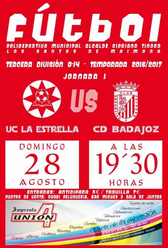 UC La Estrella - CD Badajoz.